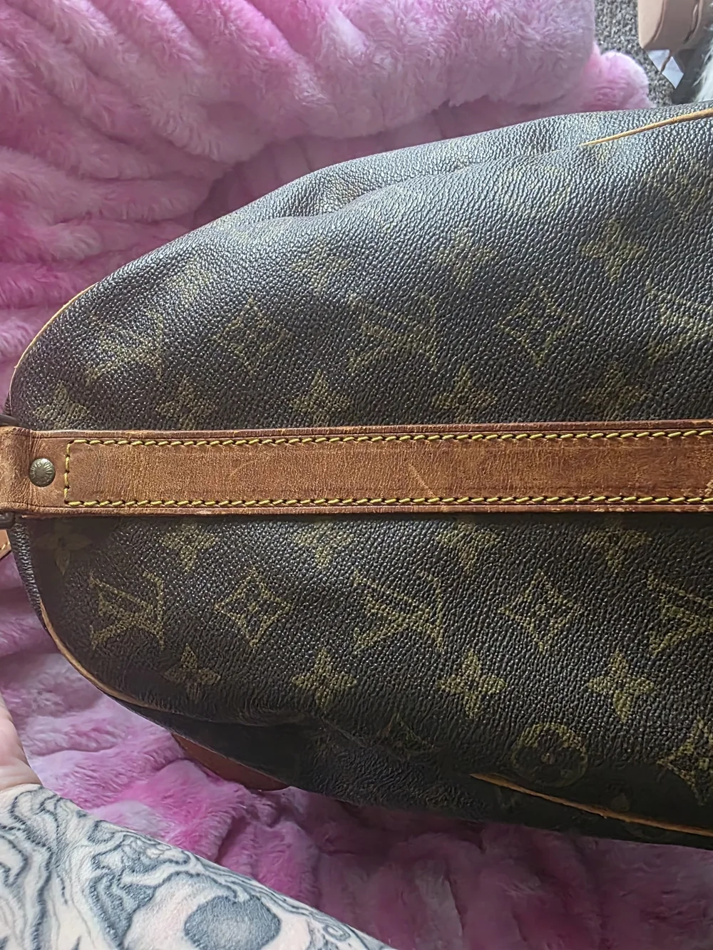 Louis Vuitton Brown Monogram Keepall Duffel Bag - Brown